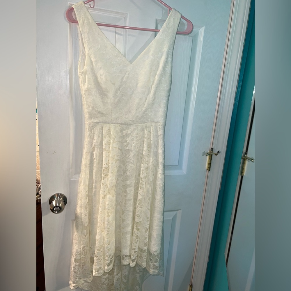 White dress